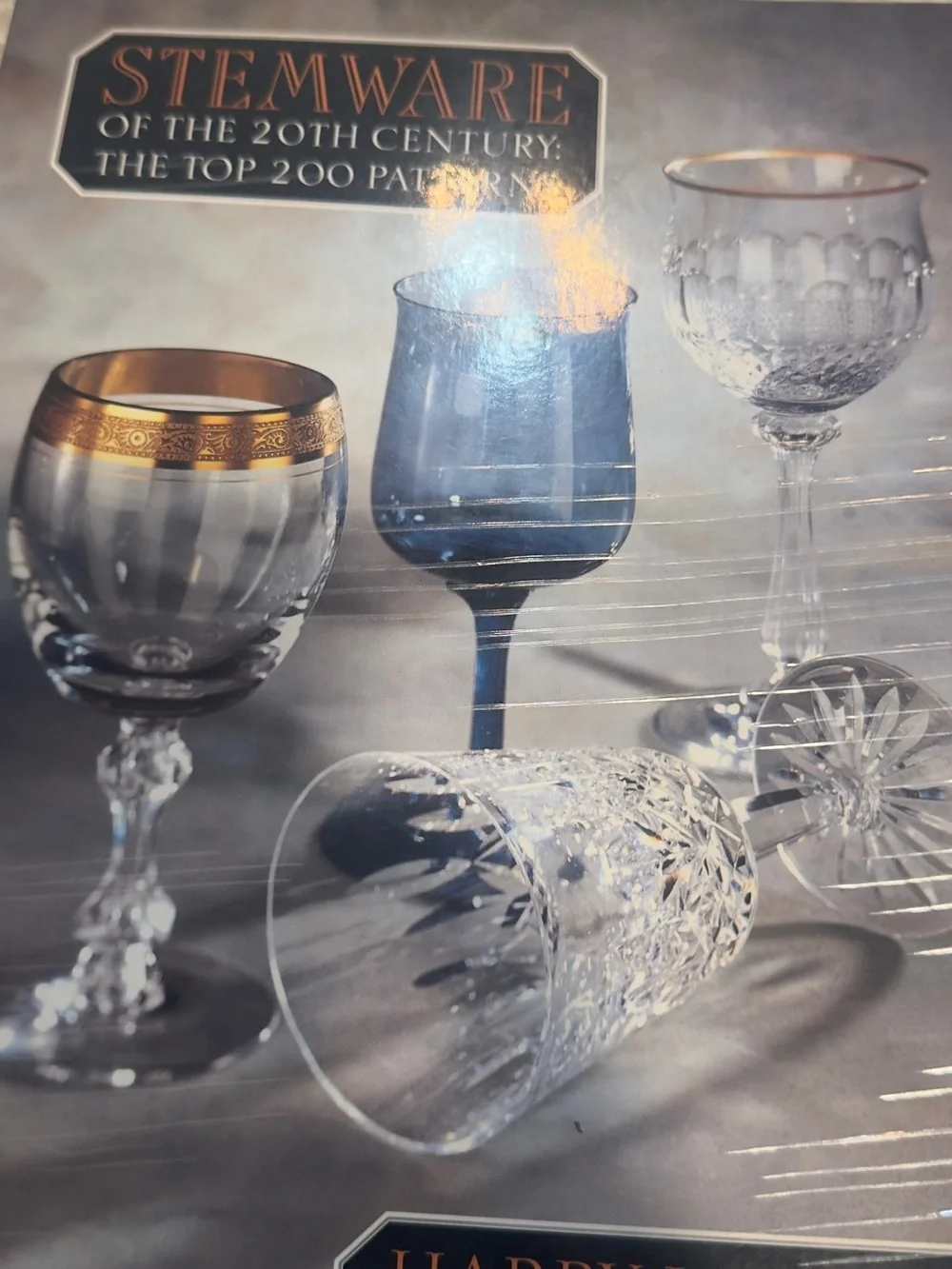 Silver & Glass Reference Book - Blue and Gold price book